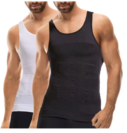 T-shirt compression sans manche