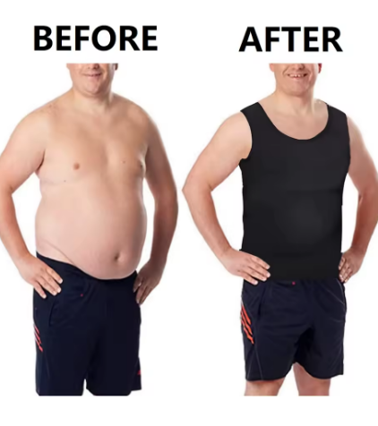 T-shirt compression sans manche